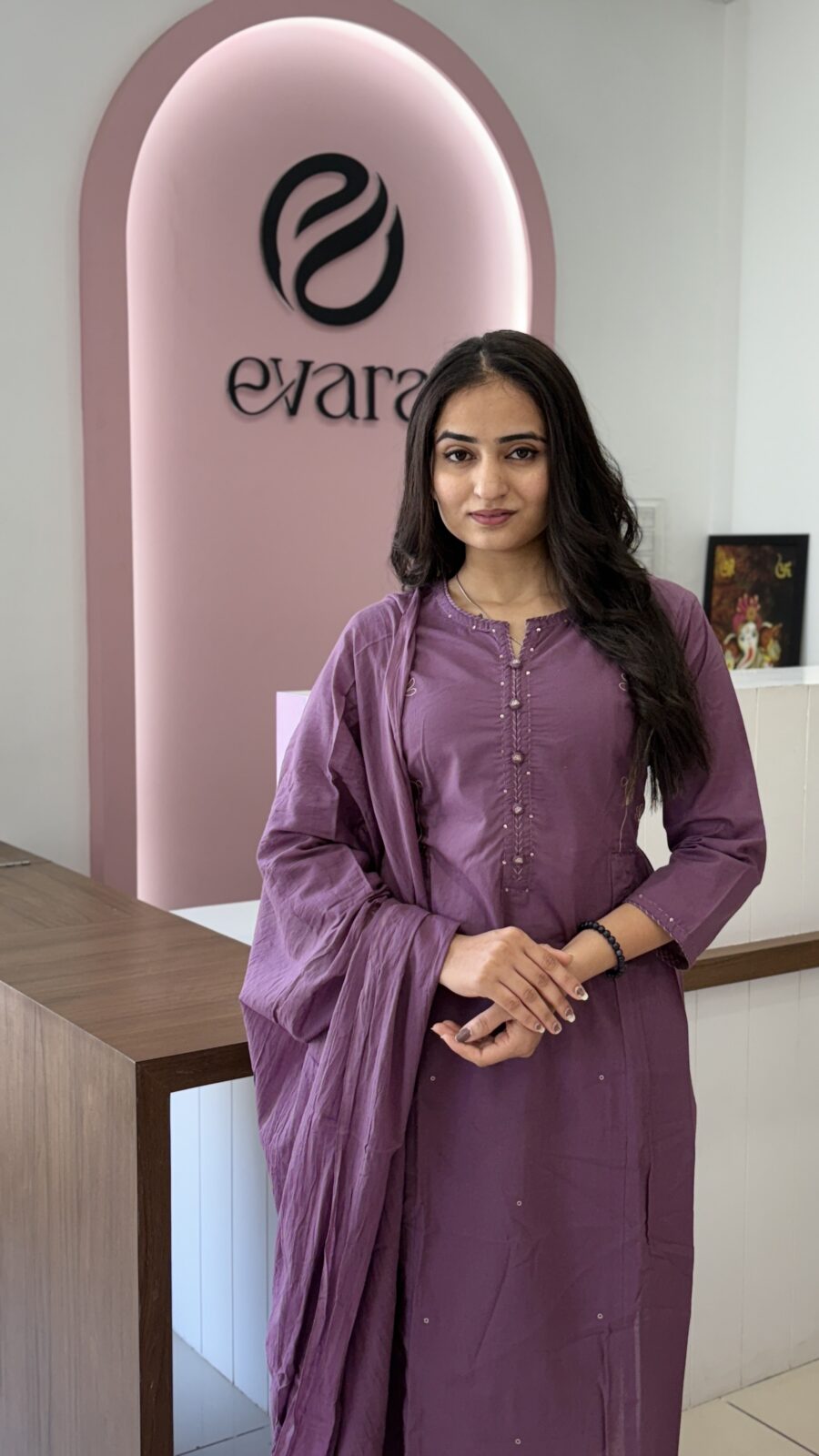 Pyazi Cotton - 3Piece Kurti Set