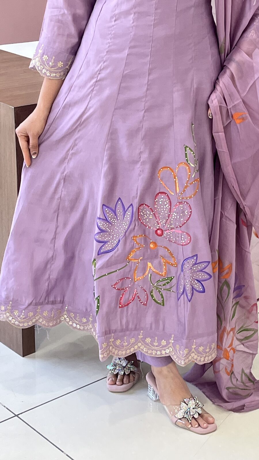 Grace Roman Silk Suit Set - Image 3