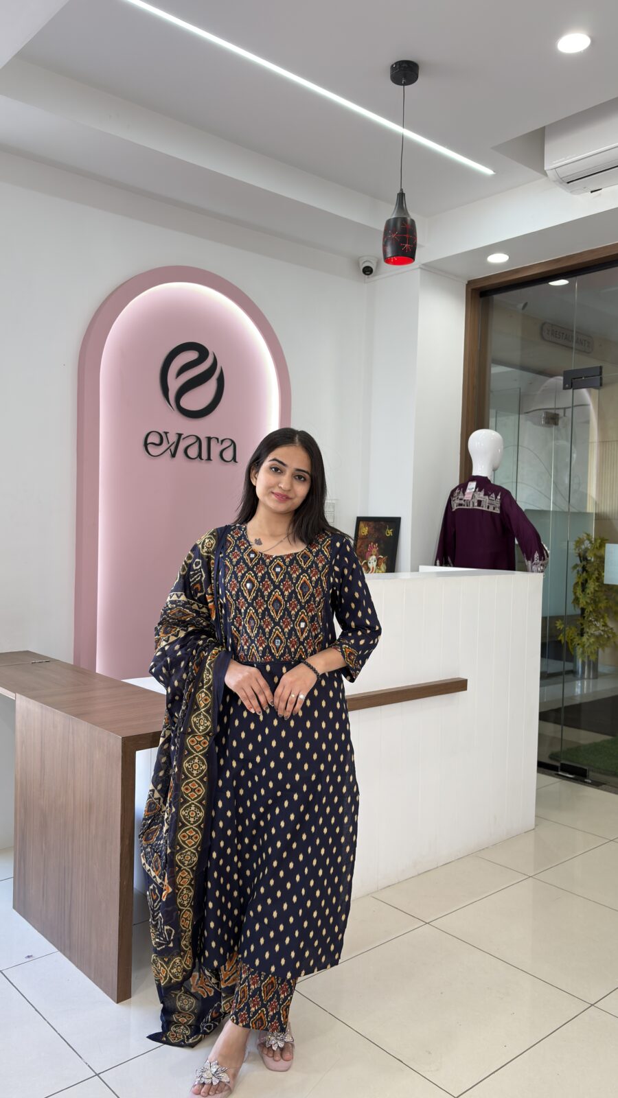 Cotton 3-Piece Ekkat Set - Image 2