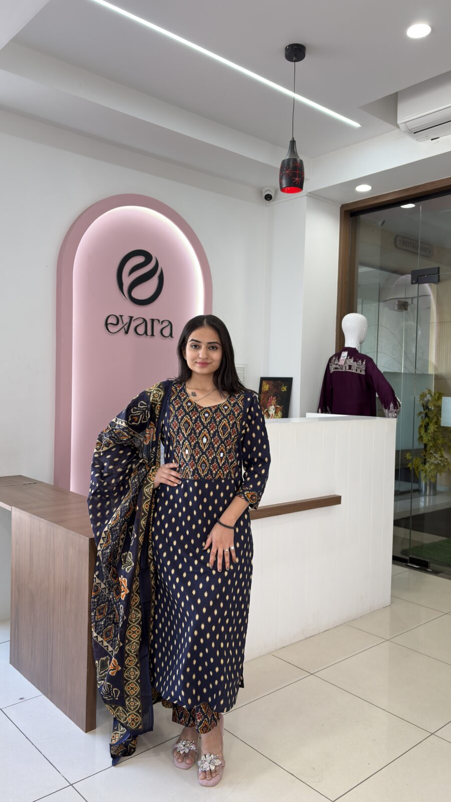 Cotton 3-Piece Ekkat Set