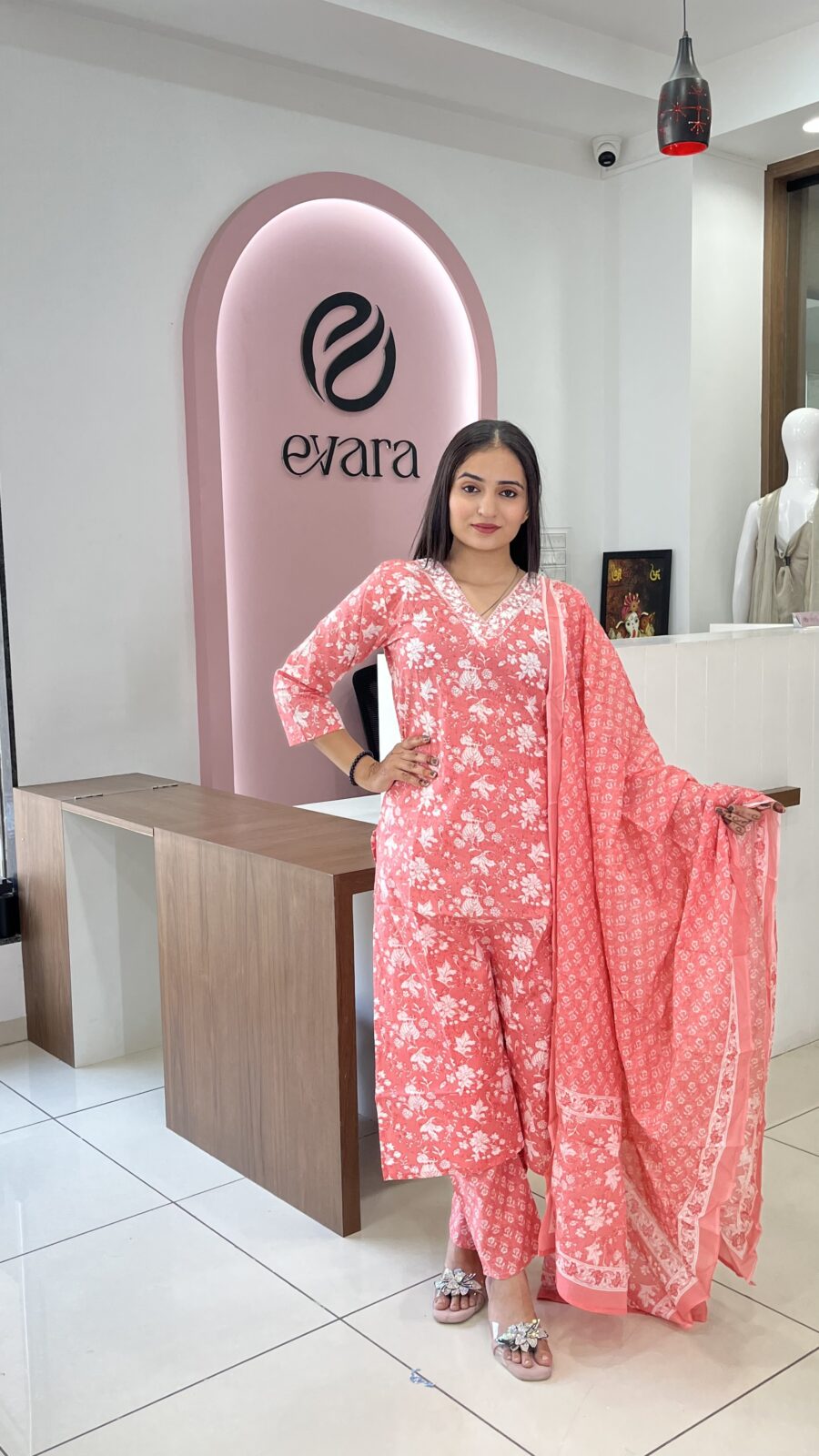 Cotton Floral 3-Piece Set - Image 2