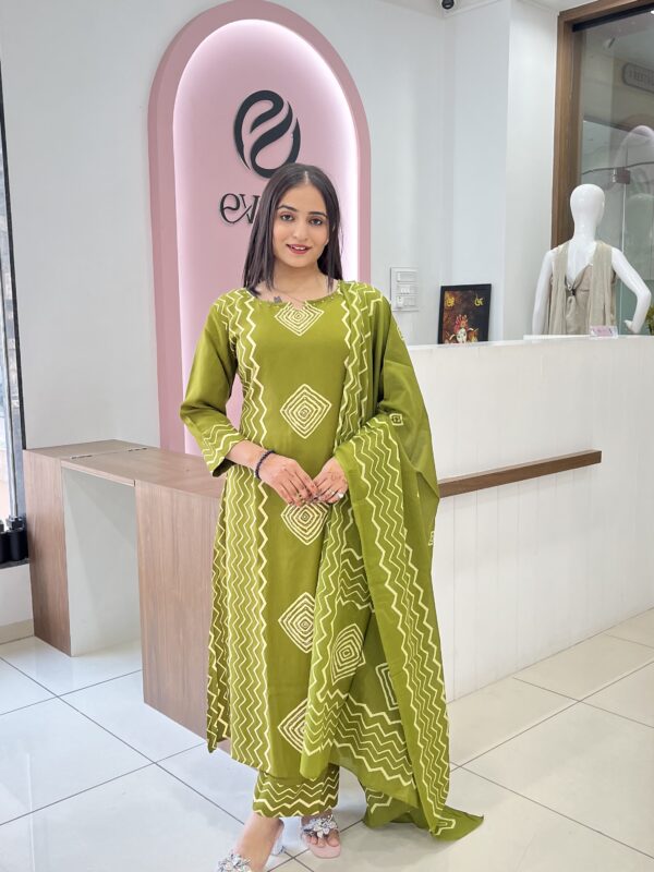 Cotton Handwork 3-Piece Set