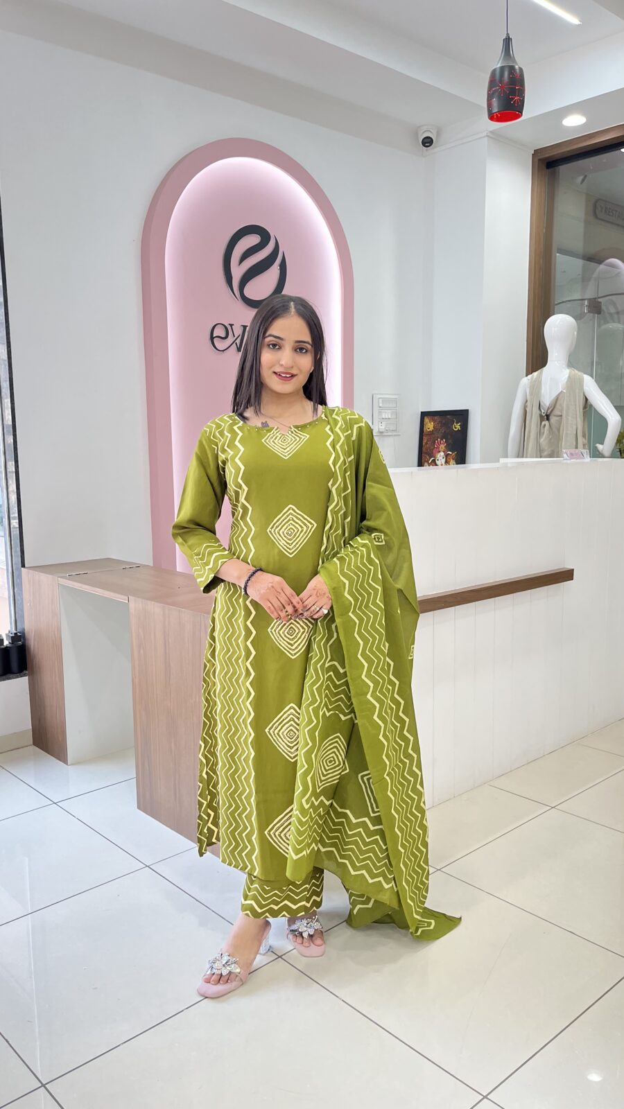 Cotton Handwork 3-Piece Set
