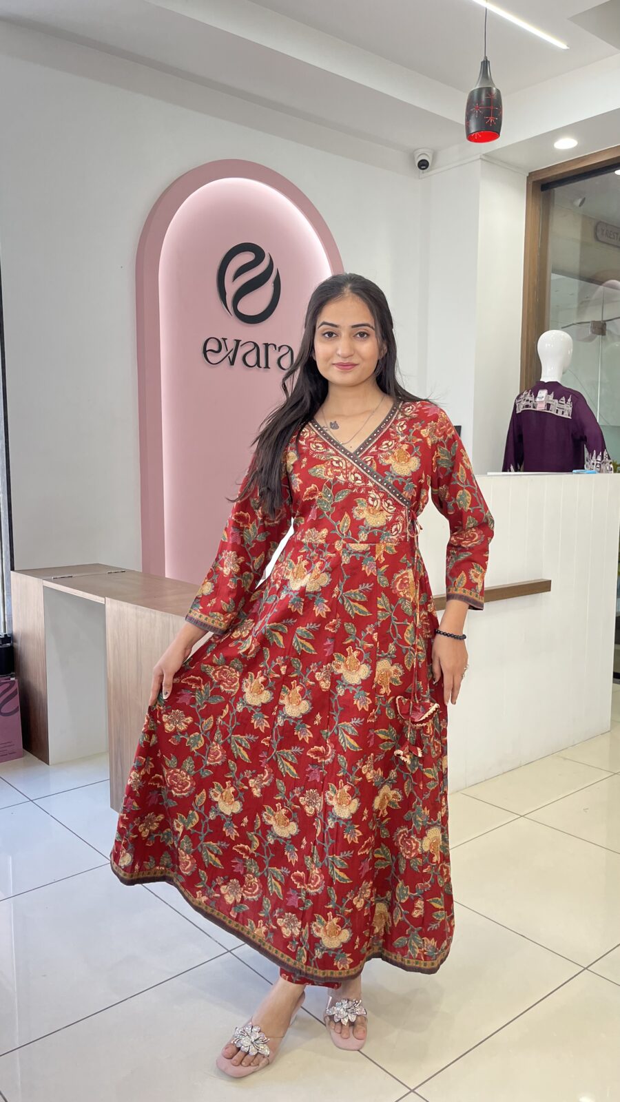 Cotton 3-Piece Angrakha Elegance Set